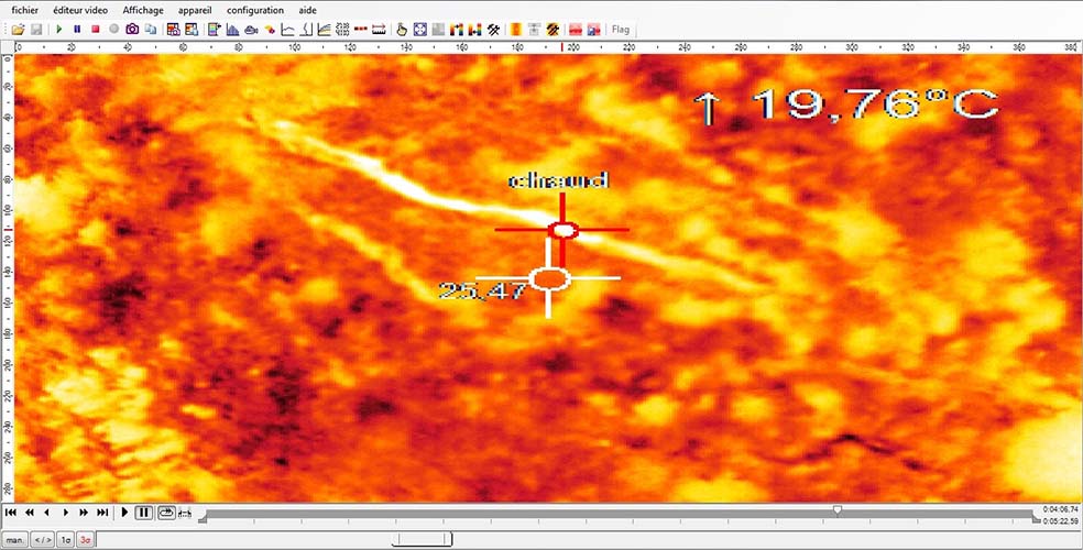 Thermographie sur sites pollués / Sites chimiques / Toutes réactions exothermiques anormales